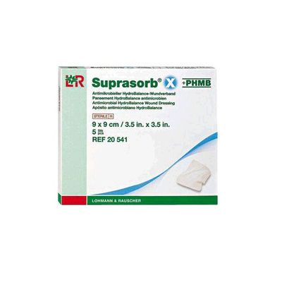 Suprasorb X + PHMB 9x9cm Unidade - MedShop